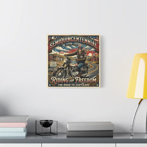 Freedom Motorcycle Canvas – Americana Art - Dipaliz - Prints