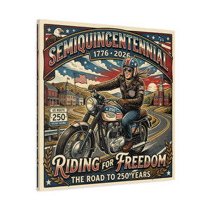 Freedom Motorcycle Canvas – Americana Art - Dipaliz - Prints