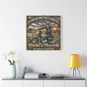 Freedom Motorcycle Canvas – Americana Art - Dipaliz - Prints