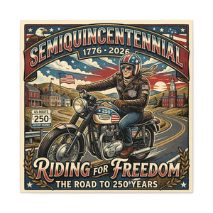 Freedom Motorcycle Canvas – Americana Art - Dipaliz - Prints