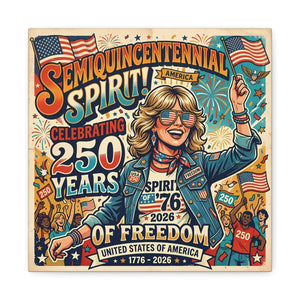 Years Canvas Art – 1776-2026 Patriotic Decor - Dipaliz - Prints
