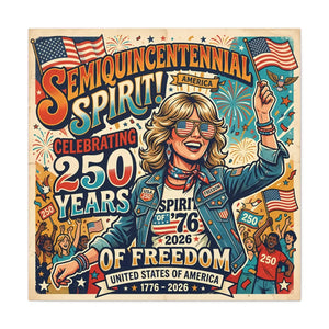 Years Canvas Art – 1776-2026 Patriotic Decor - Dipaliz - Prints