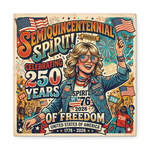 Years Canvas Art – 1776-2026 Patriotic Decor - Dipaliz - Prints