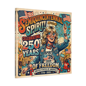 Years Canvas Art – 1776-2026 Patriotic Decor - Dipaliz - Prints