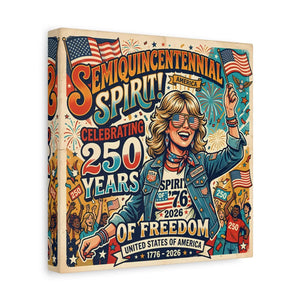 Years Canvas Art – 1776-2026 Patriotic Decor - Dipaliz - Prints