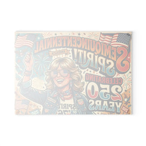 Usa Glass Cutting Board – 250 Years Patriotic - Dipaliz - Cutting Boards