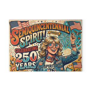 Usa Glass Cutting Board – 250 Years Patriotic - Dipaliz - Cutting Boards