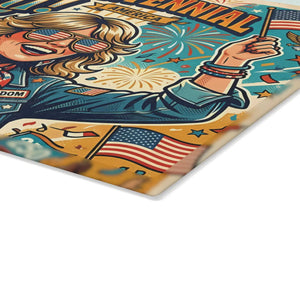 Usa Glass Cutting Board – 250 Years Patriotic - Dipaliz - Cutting Boards