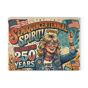 Usa Glass Cutting Board – 250 Years Patriotic - Dipaliz - Cutting Boards