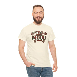 September Mood Tee - Cozy Fall All-day Comfort Top - Dipaliz - T-shirts