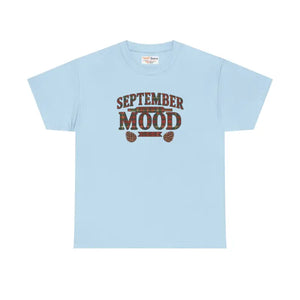 September Mood Tee - Cozy Fall All-day Comfort Top - Dipaliz - Light Blue / s - T-shirts