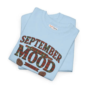 September Mood Tee - Cozy Fall All-day Comfort Top - Dipaliz - T-shirts