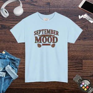 September Mood Tee - Cozy Fall All-day Comfort Top - Dipaliz - T-shirts