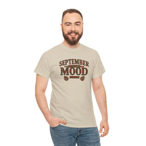 September Mood Tee - Cozy Fall All-day Comfort Top - Dipaliz - T-shirts