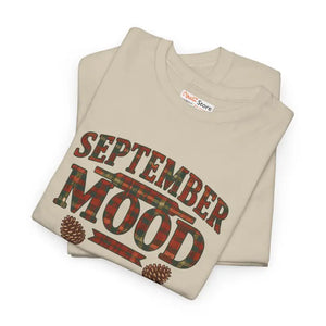 September Mood Tee - Cozy Fall All-day Comfort Top - Dipaliz - T-shirts