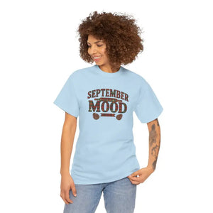 September Mood Tee - Cozy Fall All-day Comfort Top - Dipaliz - T-shirts