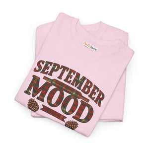 September Mood Tee - Cozy Fall All-day Comfort Top - Dipaliz - T-shirts