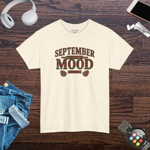 September Mood Tee - Cozy Fall All-day Comfort Top - Dipaliz - T-shirts