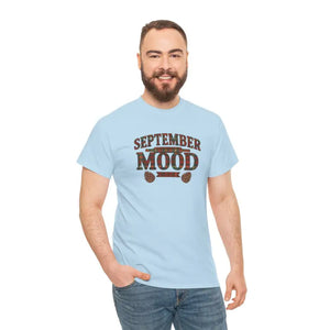 September Mood Tee - Cozy Fall All-day Comfort Top - Dipaliz - T-shirts