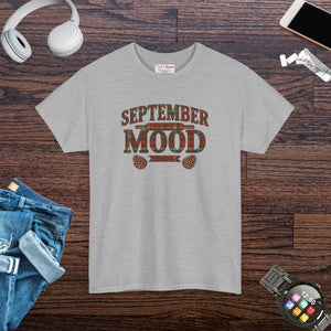 September Mood Tee - Cozy Fall All-day Comfort Top - Dipaliz - T-shirts
