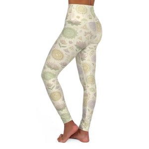 High Waisted Yoga Leggings - Comfort Fit Activewear - Dipaliz