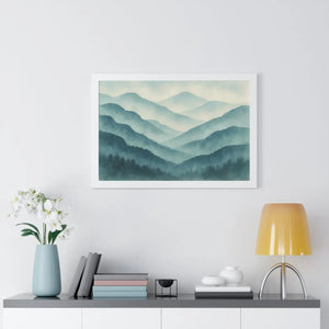Serene Mountain Landscape – Tranquil Decor - Dipaliz - Prints