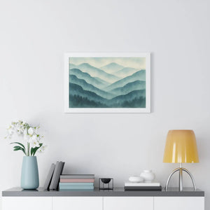 Serene Mountain Landscape – Tranquil Decor - Dipaliz - Prints