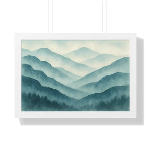 Serene Mountain Landscape – Tranquil Decor - Dipaliz - Prints