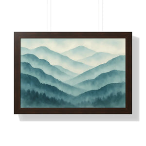Serene Mountain Landscape – Tranquil Decor - Dipaliz - Prints