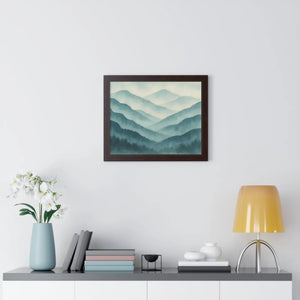 Serene Mountain Landscape – Tranquil Decor - Dipaliz - Prints
