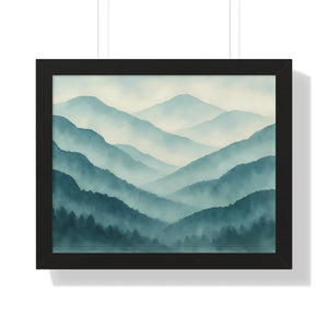 Serene Mountain Landscape – Tranquil Decor - Dipaliz - Prints