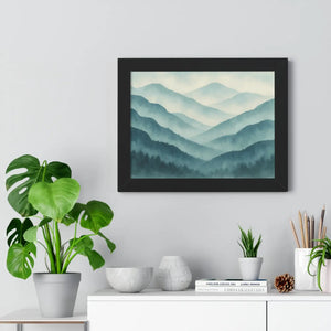 Serene Mountain Landscape – Tranquil Decor - Dipaliz - Prints