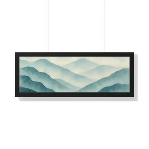 Serene Mountain Landscape Art Print - Tranquil Home Decoration - Dipaliz - Prints