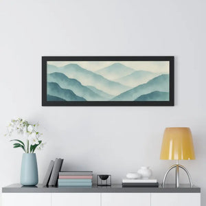 Serene Mountain Landscape Art Print - Tranquil Home Decoration - Dipaliz - Prints