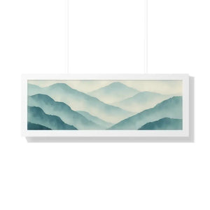 Serene Mountain Landscape Art Print - Tranquil Home Decoration - Dipaliz - Prints