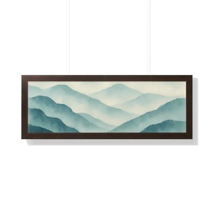 Serene Mountain Landscape Art Print - Tranquil Home Decoration - Dipaliz - Prints