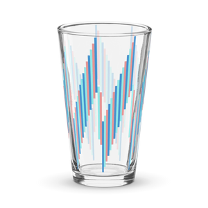 Professional Shaker Pint Glass - 16 Oz Mixology - Dipaliz - Beer Glasses