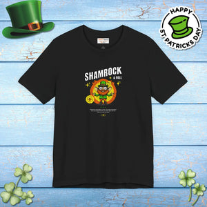Soft Jersey Patricks Day Tee - Shamrock and Roll - Dipaliz - T-shirts