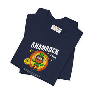 Soft Jersey Patricks Day Tee - Shamrock and Roll - Dipaliz - T-shirts