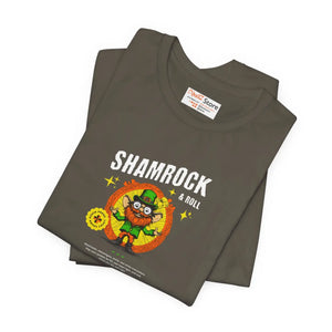 Soft Jersey Patricks Day Tee - Shamrock and Roll - Dipaliz - T-shirts
