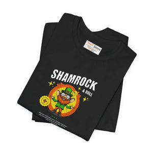 Soft Jersey Patricks Day Tee - Shamrock and Roll - Dipaliz - T-shirts