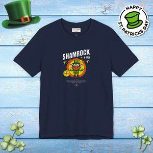 Soft Jersey Patricks Day Tee - Shamrock and Roll - Dipaliz - T-shirts