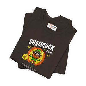 Soft Jersey Patricks Day Tee - Shamrock and Roll - Dipaliz - T-shirts