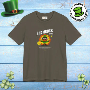 Soft Jersey Patricks Day Tee - Shamrock and Roll - Dipaliz - T-shirts