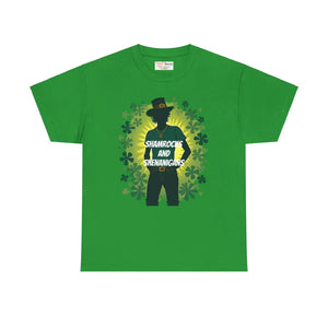 Unisex Heavy Cotton Tee - Leprechaun St Patricks Day - Dipaliz - T-shirts
