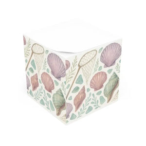 Beach House Note Cube - Coastal Decor Dream Vibes - Dipaliz - White / one Size - Notepads