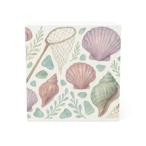 Beach House Note Cube - Coastal Decor Dream Vibes - Dipaliz - White / one Size - Notepads