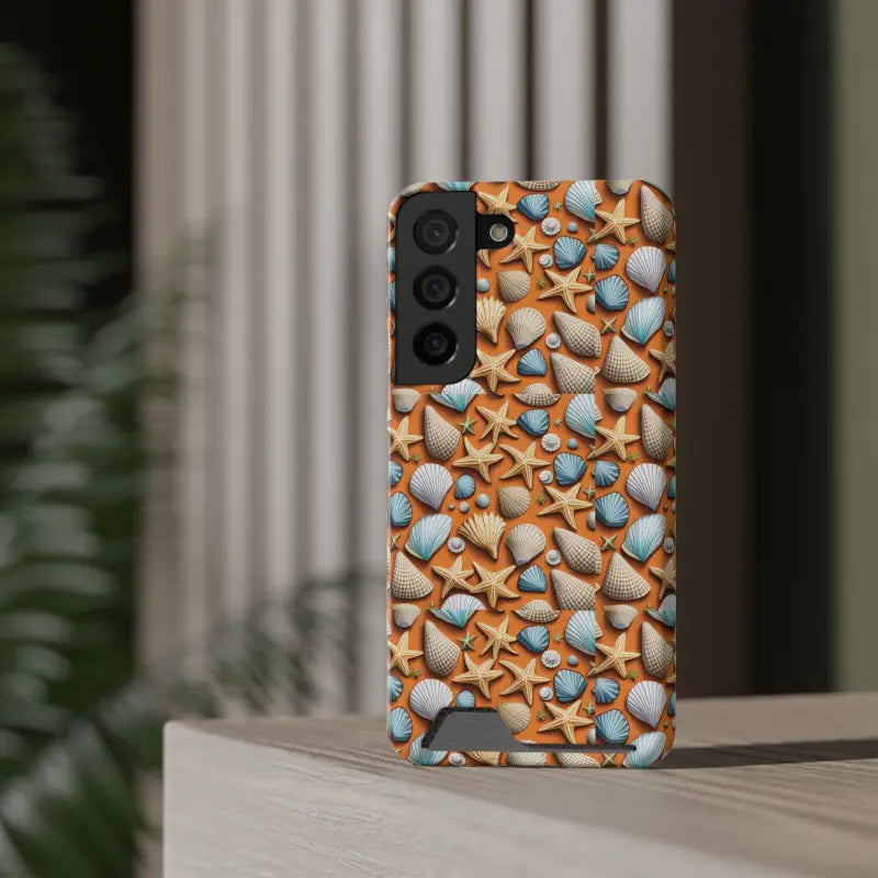 Dive Into Style: Sea Shell Phone Case Protection!