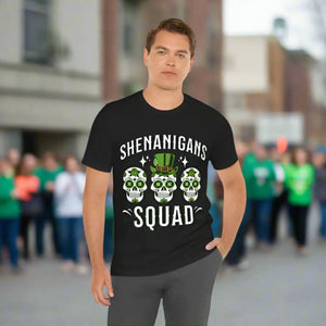 Bold Shenanigans Squad Patricks Day Tee - Dipaliz - T-shirts