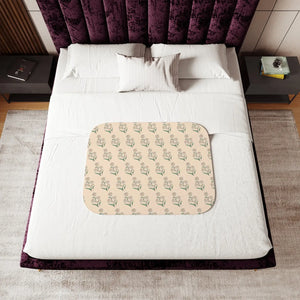 Cozy Daisy Sherpa Blanket - Two Colors Throw - Dipaliz - Blankets